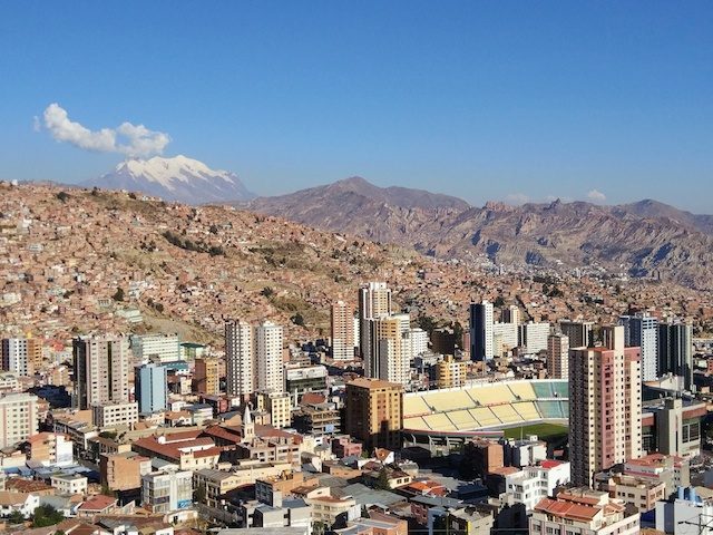 La Paz y su altura